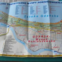 Mapa trasy rowerowej Sobieszewo - odkryj najpiękniejsze widoki