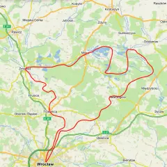 Szczegółowa mapa tras rowerowych w Dolinie Baryczy z GPX i atrakcjami