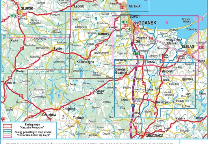 Pomorskie trasy rowerowe mapa - odkryj najlepsze trasy na rowerze