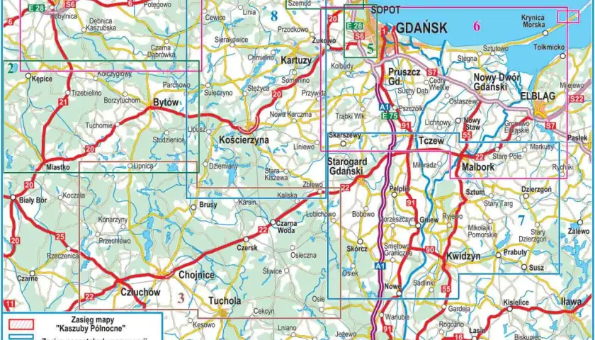 Pomorskie trasy rowerowe mapa - odkryj najlepsze trasy na rowerze