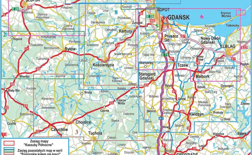 Pomorskie trasy rowerowe mapa - odkryj najlepsze trasy na rowerze